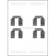 Kit d'accessoires, plaquette de frein à disque TRISCAN [8105 101615]