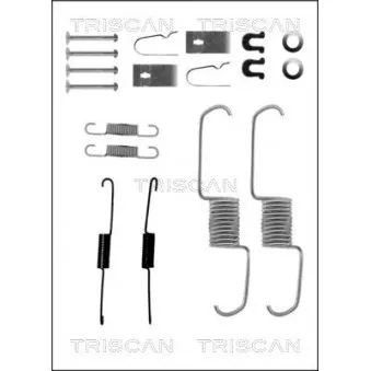 TRISCAN 8105 102577 - Kit d'accessoires, mâchoire de frein