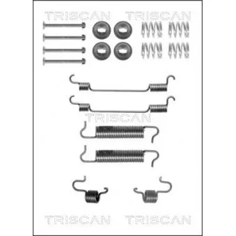 TRISCAN 8105 102588 - Kit d'accessoires, mâchoire de frein
