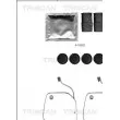 TRISCAN 8105 111623 - Kit d'accessoires, plaquette de frein à disque