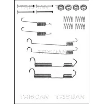 TRISCAN 8105 112514 - Kit d'accessoires, mâchoire de frein