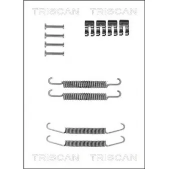 TRISCAN 8105 152220 - Kit d'accessoires, mâchoire de frein