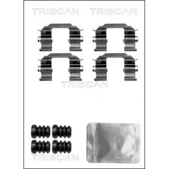 TRISCAN 8105 211870 - Kit d'accessoires, plaquette de frein à disque