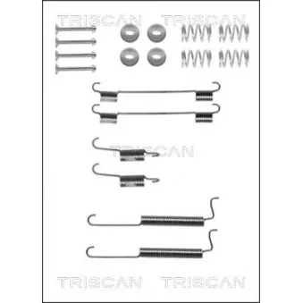 TRISCAN 8105 212001 - Kit d'accessoires, mâchoire de frein