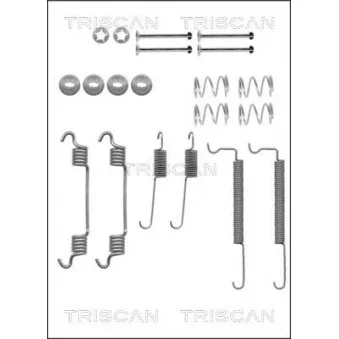 TRISCAN 8105 242561 - Kit d'accessoires, mâchoire de frein