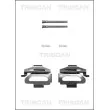 Kit d'accessoires, plaquette de frein à disque TRISCAN [8105 281593]