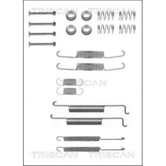 TRISCAN 8105 292005 - Kit d'accessoires, mâchoire de frein