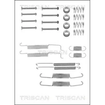 TRISCAN 8105 292421 - Kit d'accessoires, mâchoire de frein
