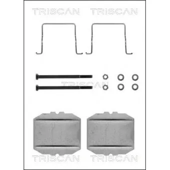 TRISCAN 8105 381506 - Kit d'accessoires, plaquette de frein à disque