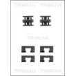 Kit d'accessoires, plaquette de frein à disque TRISCAN [8105 401606]