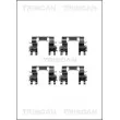 Kit d'accessoires, plaquette de frein à disque TRISCAN [8105 401610]
