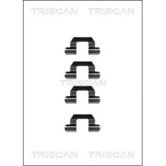 TRISCAN 8105 421531 - Kit d'accessoires, plaquette de frein à disque