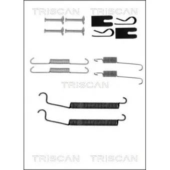 TRISCAN 8105 422590 - Kit d'accessoires, mâchoire de frein