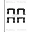 TRISCAN 8105 431616 - Kit d'accessoires, plaquette de frein à disque