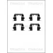 Kit d'accessoires, plaquette de frein à disque TRISCAN [8105 431621]