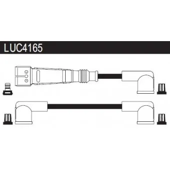 LUCAS ELECTRICAL LUC4165 - Kit de câbles d'allumage