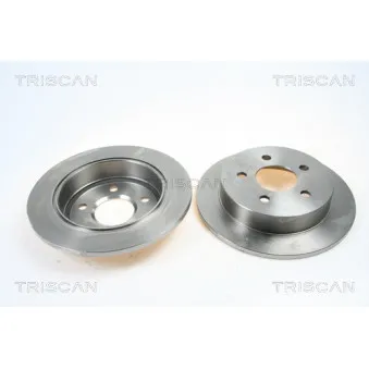 Jeu de 2 disques de frein avant TRISCAN [8120 24132]