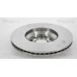 TRISCAN 8120 291002 - Jeu de 2 disques de frein avant