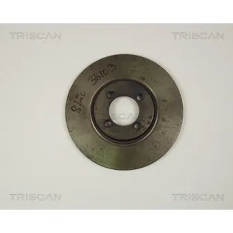 Jeu de 2 disques de frein arrière TRISCAN [8120 38103]
