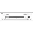 Flexible de frein TRISCAN [8150 15217]