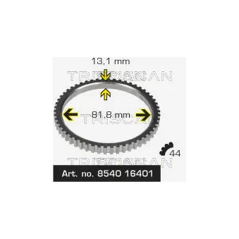 TRISCAN 8540 16401 - Anneau de palpeur, ABS