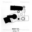 TRISCAN 8620 12279 - Thermostat, liquide de refroidissement