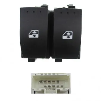 Interrupteur, lève-vitre avant gauche HOFFER OEM 8200015088