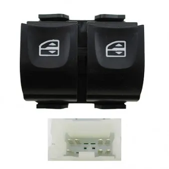 Interrupteur, lève-vitre HOFFER OEM 809611667r