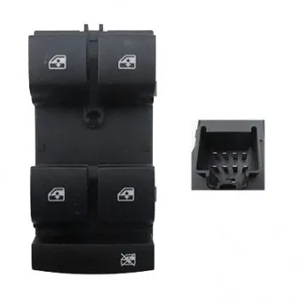 Interrupteur, lève-vitre avant gauche HOFFER 2106395