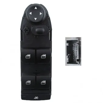 Interrupteur, lève-vitre avant gauche HOFFER OEM 61319155504