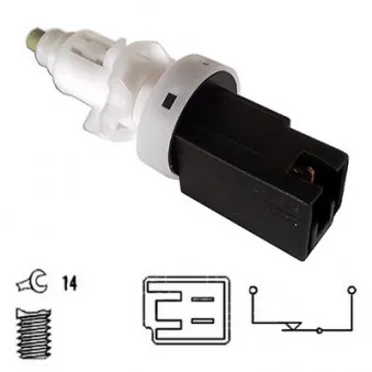 Interrupteur des feux de freins HOFFER OEM 68163068AA