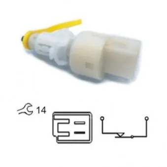 Interrupteur des feux de freins HOFFER OEM 46760767