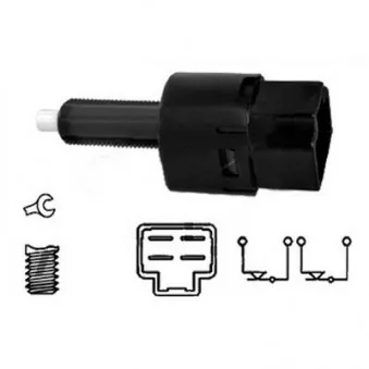 Interrupteur des feux de freins HOFFER OEM 25320ax00a