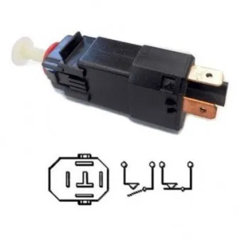 Interrupteur des feux de freins HOFFER OEM 3774086G10000