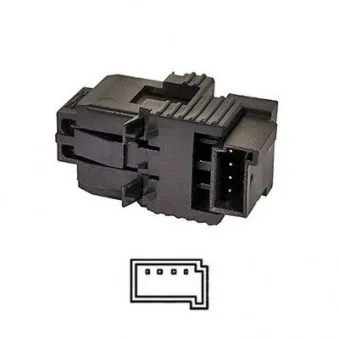Interrupteur des feux de freins HOFFER OEM XKB000022