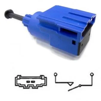 Interrupteur des feux de freins HOFFER OEM 6M219E740AA