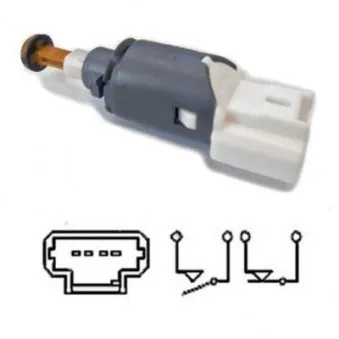 Interrupteur des feux de freins HOFFER OEM 93197675