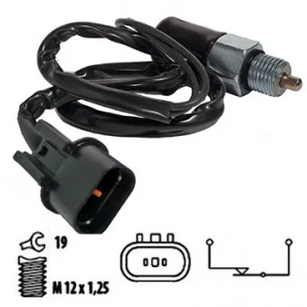 Contacteur, feu de recul HOFFER OEM 9386002002