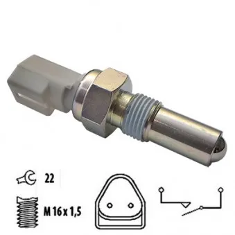 Contacteur, feu de recul HOFFER OEM 97FG15520AD