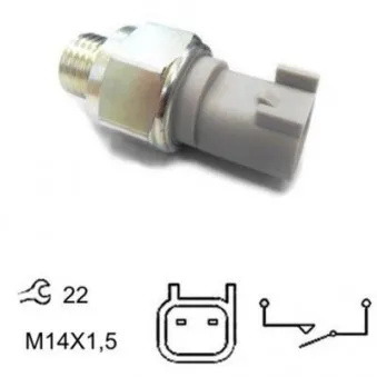 Contacteur, feu de recul HOFFER OEM 1381509