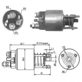 HOFFER 6646049 - Contacteur, démarreur