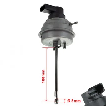 Turbocompresseur, suralimentation HOFFER OEM 68000633AA