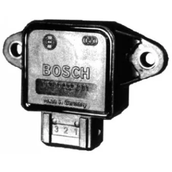 Capteur, position du papillon HOFFER OEM 19908