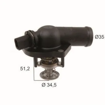Thermostat, liquide de refroidissement HOFFER OEM 032121121n