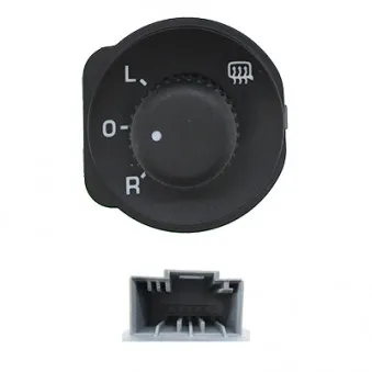 Commande, ajustage du miroir avant gauche HOFFER OEM 1Z1959565A3X1