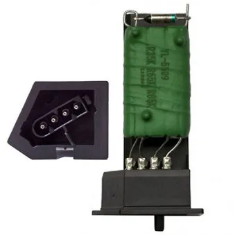Résistance, pulseur d'air habitacle HOFFER OEM 64118391749