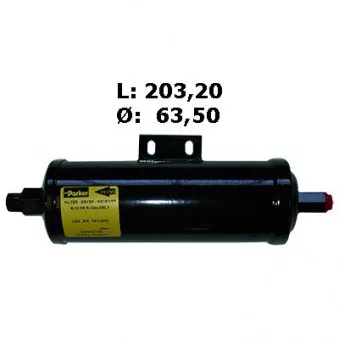 Filtre déshydratant, climatisation HOFFER OEM AL163559