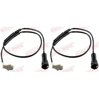 QUICK BRAKE WS 0127 A - Contact d'avertissement, usure des plaquettes de frein