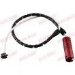 Contact d'avertissement, usure des plaquettes de frein QUICK BRAKE [WS 0205 A]