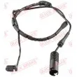 QUICK BRAKE WS 0262 A - Contact d'avertissement, usure des plaquettes de frein